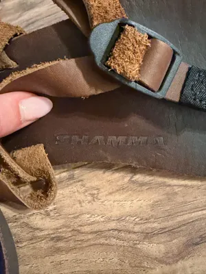 Shamma All Brown Sandals Size 6.5 thumbnail 4