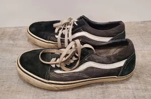 Vans Off The Wall Unisex Black Sneakers Size 7½ (Men) 9 (Women) thumbnail 4