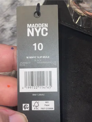 Madden NYC slip on mules Black Size 10 thumbnail 5