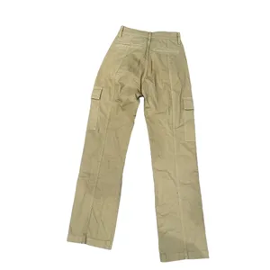 Madewell Womens Cargo Pants Size 23‎ Tan Straight Leg Cargo Pockets Utility Y2K thumbnail 2