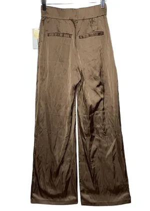Abercrombie & Fitch Brown High Waisted Pockets Trousers Dress Pants Size 26 2 S thumbnail 2