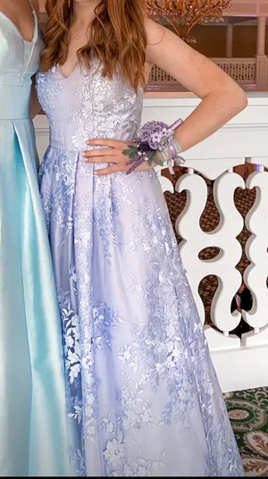 Purple Prom Dress Size 0 thumbnail 7
