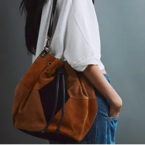 Free People - Tovey Suede Bucket Bag thumbnail 1