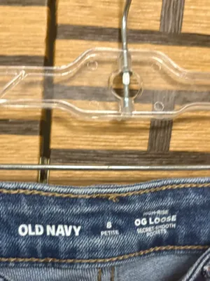 Old navy high rise o.g. Loose fit jeans size 8P thumbnail 5