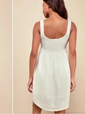 LULU's Bachelorette Engagement Bridal Shower Honeymoon Casual Mini Dress NWOT thumbnail 4