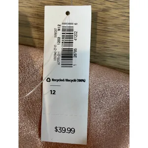 Old Navy Pixie Mid Rise Shimmer Ankle Pants Pink Size 12 New With Tag thumbnail 10