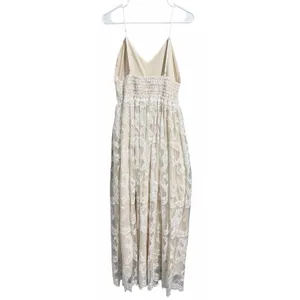 Baltic Born‎ Cozette Lace Gown White Nude Maxi Wedding Romantic Women's Size L thumbnail 2