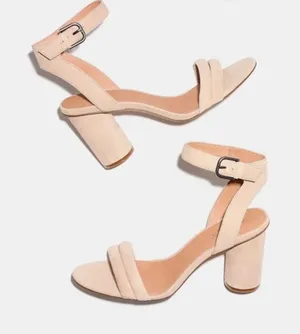 Madewell Women's Rosalie High-Heel Sandals Size 9.5 thumbnail 1