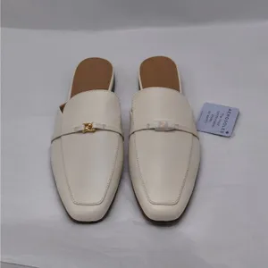 Aerosoles Womens Loafer Mules Size 9.5M Ivory Leather Quiet Luxury Comfort Shoes thumbnail 5