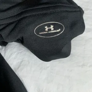 Under Armour Womens Black ColdGear Mockneck Long Sleeve Thermal Top Medium thumbnail 5