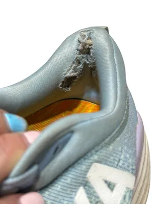 Hoka Bondi 8 Women Size 8 B Airy Blue Running Walking Shoes Sneaker 1127952 thumbnail 9