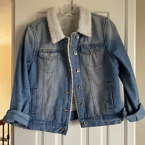 Ci Sono Faux Fur Lined Denim Jacket thumbnail 1