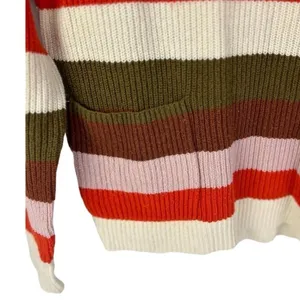 Madewell Patch Pocket Stripe Pullover‎ Sweater M thumbnail 11