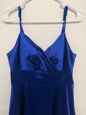 Wedding Guest Dress City Vibe Royal Blue Size 15 thumbnail 2