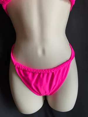 Pink Two Piece Bikini Size XL thumbnail 4