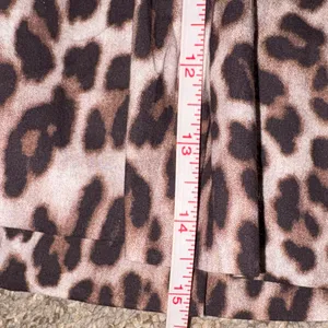 So Me Leopard bubble Print Skater Skirt/Skort LG thumbnail 6