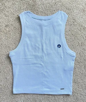 Hollister Light Blue Tank Top thumbnail 1