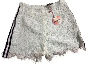 Hayden White with Light Blue and Navy Trim Shorts thumbnail 1