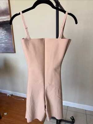 Skims Body Zoned Open Bust Mid Thigh Bodysuit NWT size L thumbnail 7