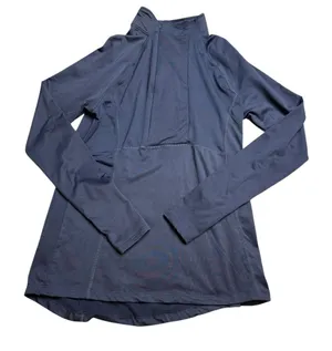 💙✨HIND‎ Women’s Blue Zip Pullover Top Size M✨💙 Size M thumbnail 1