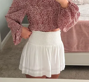 White Flowy Shorts The Pants Store thumbnail 2