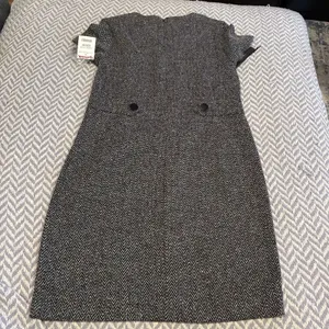 Tahari Womens Carrier Office Casual Pencil Tweed Gray Dress Sz S NWT thumbnail 12