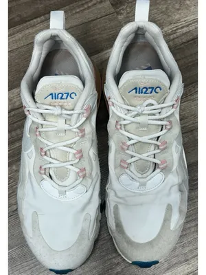 Nike Air Max 270 React Shoes Womens 9.5 American Modern White Pink AT6174-100 thumbnail 3