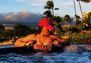 Xhilaration floral bikini top thumbnail 2
