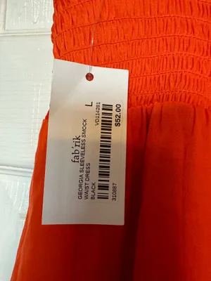 fab'rik Orange Dress thumbnail 4