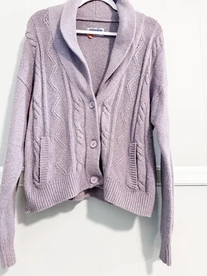Anthropologie Pilcro Cable Knit Cardigan thumbnail 8