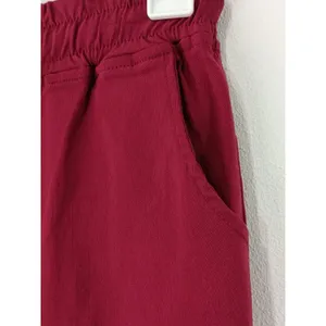 Faden Women’s Cargo Jogger Pants Burgundy Size Medium thumbnail 6
