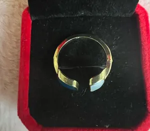 Gorgeous Golden Gemstone Adjustable Ring Size 7 thumbnail 3