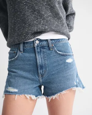 Abercrombie high rise mom short thumbnail 1