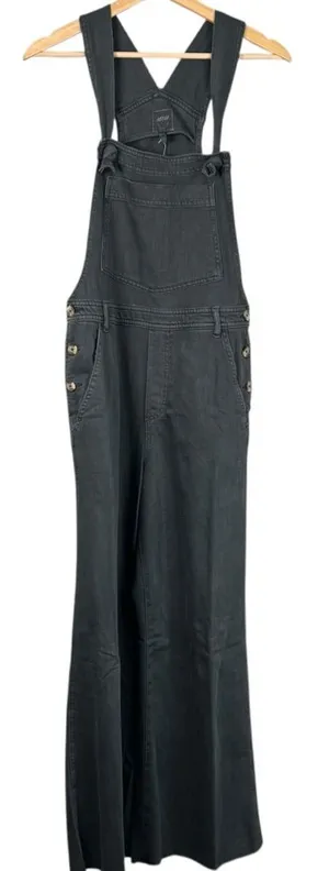 Aerie Wide Leg Smoked Gray Overalls Women’s Size Medium NWT thumbnail 1