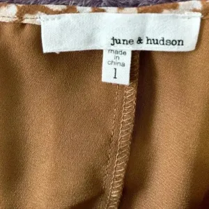 NWT June & Hudson Tank‎ Brown Size L thumbnail 4