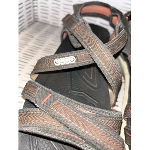 ECCO Offroad Womens Gray Brown Strappy‎ Sport Hiking Sandals Size 41 10-10.5 thumbnail 4
