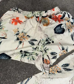 Halter Top & Shorts Shein Floral Print thumbnail 2