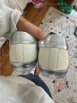 Silver Golden Goose Superstar  thumbnail 3