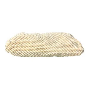 Lumured Corde-Bead 40’s Ivory Caviar Beads Hardshell Top Handle Clutch thumbnail 3