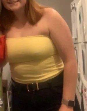 Tube Top Yellow Size M thumbnail 1
