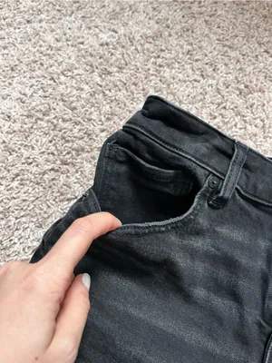 American Eagle Denim High Rise Shorts thumbnail 3