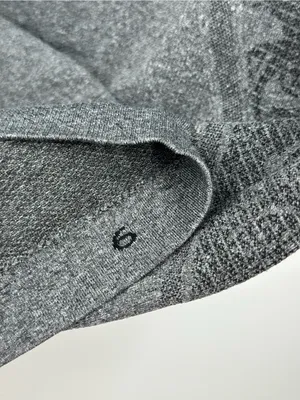 Lululemon Swiftly Tech‎ Long Sleeve Crew Heathered Black Size 6 Seamless Running thumbnail 8