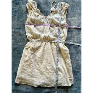 Sisstrevolution Ivory Bonnie Sleeveless Woven Mini Dress Small thumbnail 8