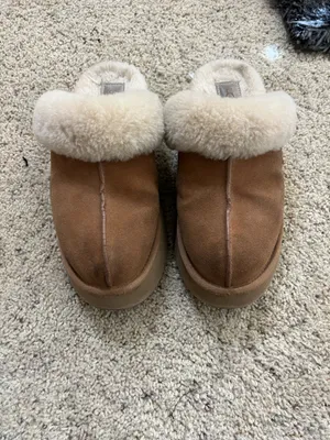 UGG Platform Slippers Chestnut size 9 thumbnail 4