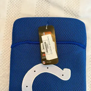 nwt new nfl indianapolis colts supply/media tablet pouch sleeve thumbnail 2