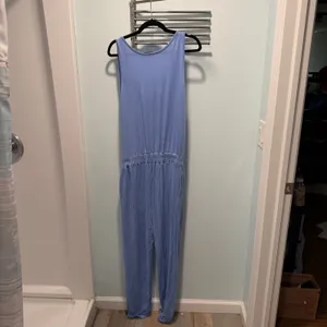 Dear Apple Sleeveless Jumpsuit Blue‎ Small Casual Loungewear Relaxed Fit thumbnail 4