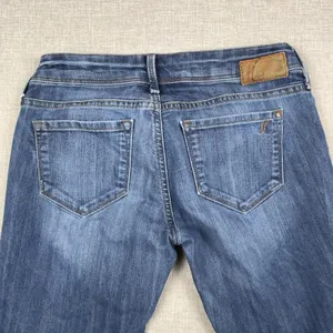 Mavi Annie Jeans Womens 31 Blue Medium Wash Low Rise Straight Stretch Denim thumbnail 2