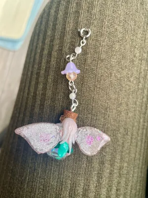 Fairy Shaker Keychain Pink thumbnail 3