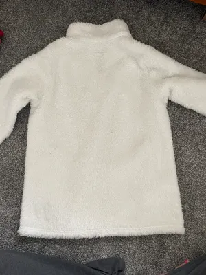 Patagonia White Fuzzy Quarter Zip thumbnail 2