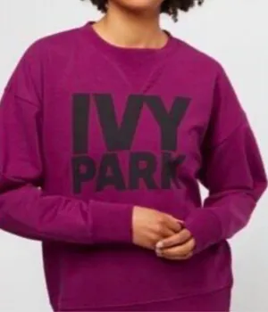 Ivy Park Maroon Logo Crewneck thumbnail 2